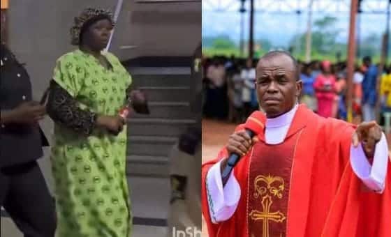Ogechi Njaka and father Mbaka