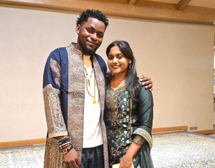 Mark Angel and his indian girlfriend