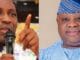 governor Adeleke and prophet Ayodele