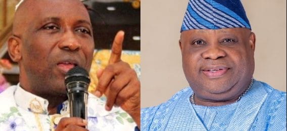 governor Adeleke and prophet Ayodele
