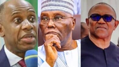 Amaechi, Atiku, Obi