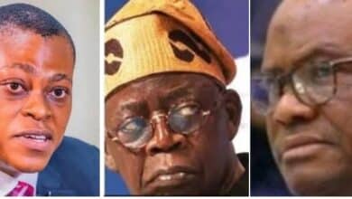 Rufai Oseni, Tinubu, Wike